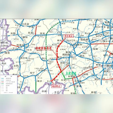 湖南高速公路最新地图详解