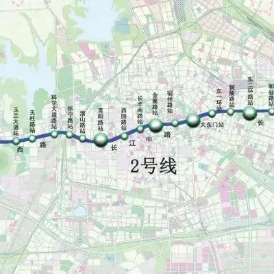 合肥地铁二号线最新动态，建设进展、运营调整及未来展望